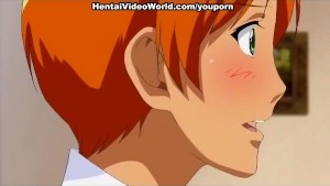 Sexy animated movie with hentai tited babe