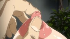 Hentai girl gets fingered and licked